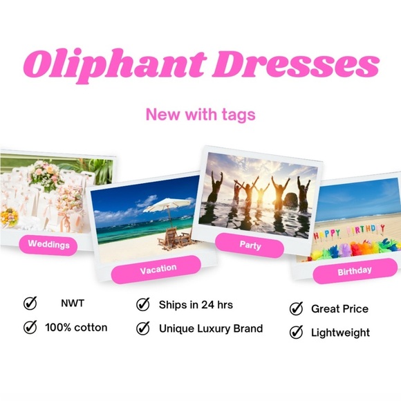 NWT Oliphant Small Vacation Tuckernuck Boho Dress - Picture 17 of 17